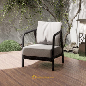 BECCA RATTAN ROPE LOUNGE CHAIR - GF12/03